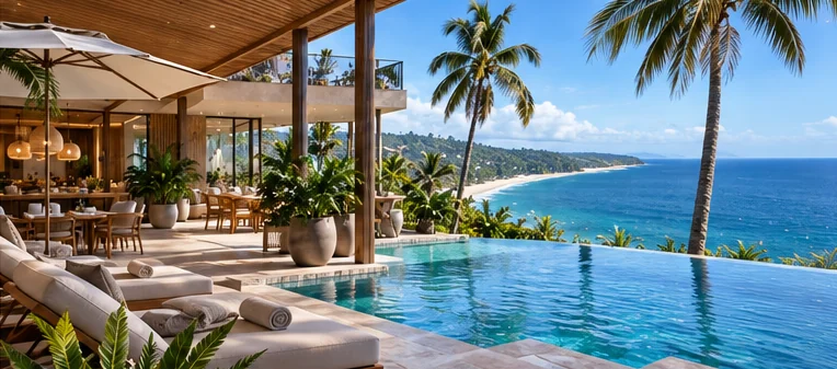 Daytime by the pool