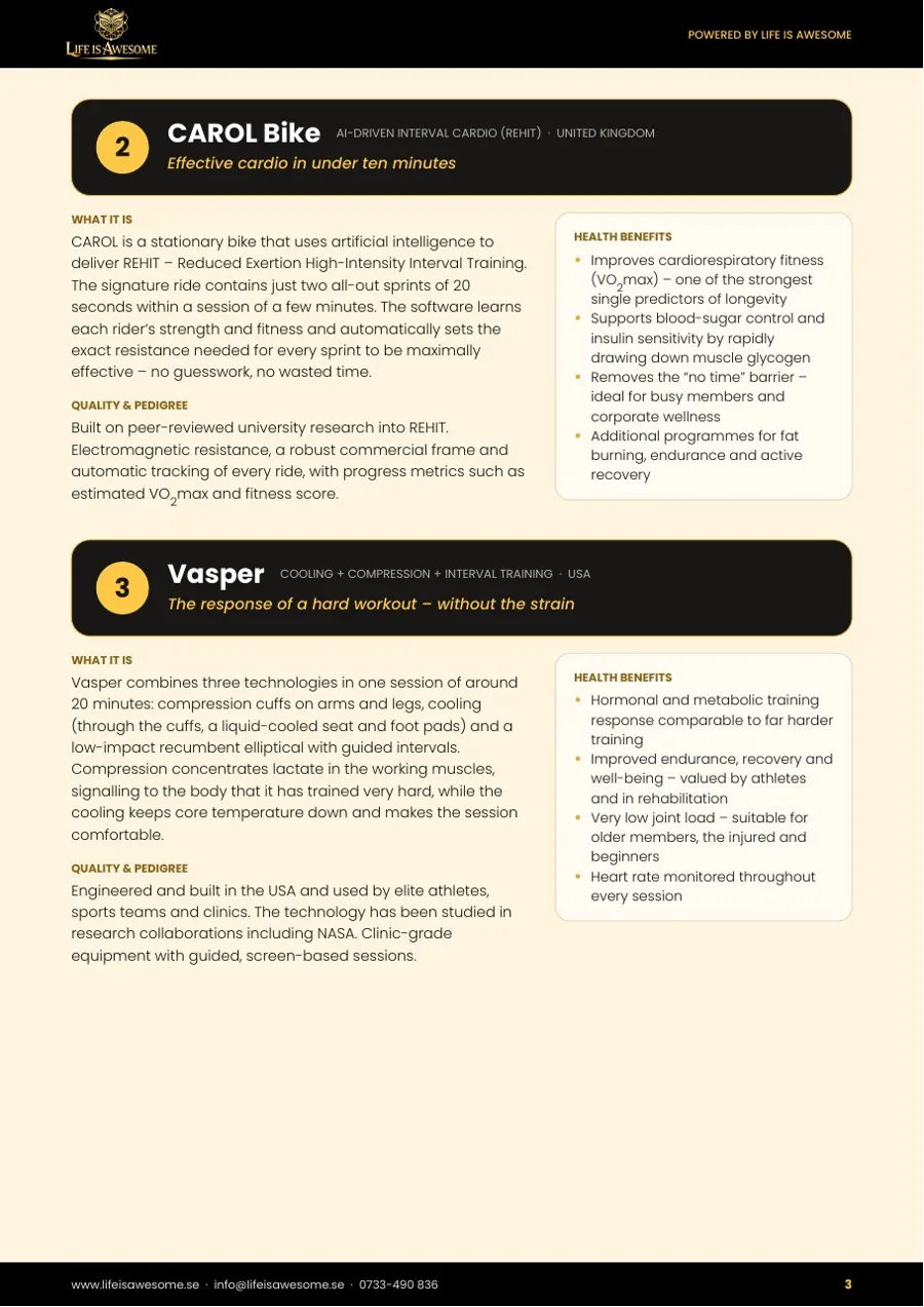 Life is Awesome partner catalogue, page 3
